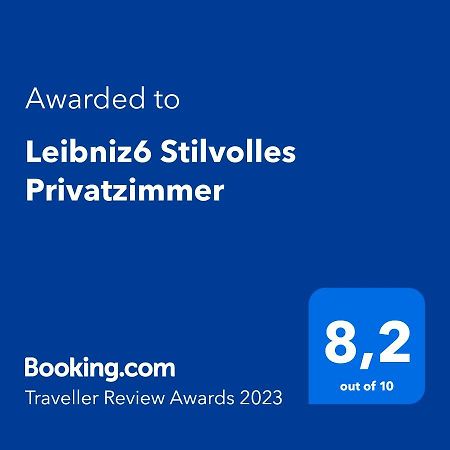 Leibniz6 Stilvolles Privatzimmer 莱比锡 外观 照片